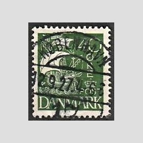 FRIM�RKER DANMARK | 1927 - AFA 174 - Karavel 40 �re gr�n - Lux Stemplet K�benhavn