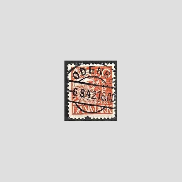 FRIMRKER DANMARK | 1940 - AFA 259 - Karavel 30 re orange Type II - Pragt Stemplet