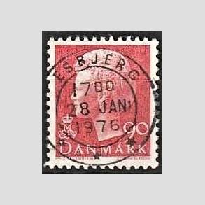FRIMRKER DANMARK | 1974 - AFA 574 - Dronning Margrethe - 90 re rd - Pragt Stemplet Esbjerg