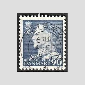 FRIMRKER DANMARK | 1967 - AFA 463F - Fr. IX 90 re bl - Lux Stemplet Holbk