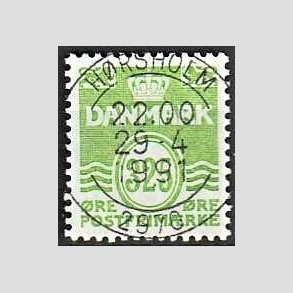 FRIM�RKER DANMARK | 1990 - AFA 954 - B�lgelinie - 325 �re lysgr�n - Pragt Stemplet H�rsholm