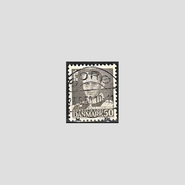 FRIMRKER DANMARK | 1948-50 - AFA 312 - Fr. IX 50 re gr - Pragt Stemplet