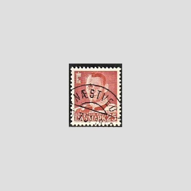 FRIMRKER DANMARK | 1950 - AFA 321 - Fr. IX 25 re rd - Lux Stemplet Nstved