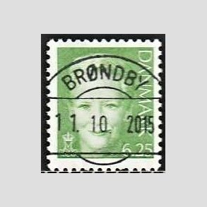 FRIMRKER DANMARK | 2003 - AFA 1339 - Dronning Margrethe II - 6,25 grn - Pragt Stemplet