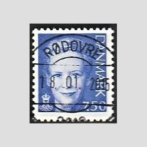 FRIMRKER DANMARK | 2005 - AFA 1413 - Dronning Margrethe II - 7,50 bl - Pragt Stemplet