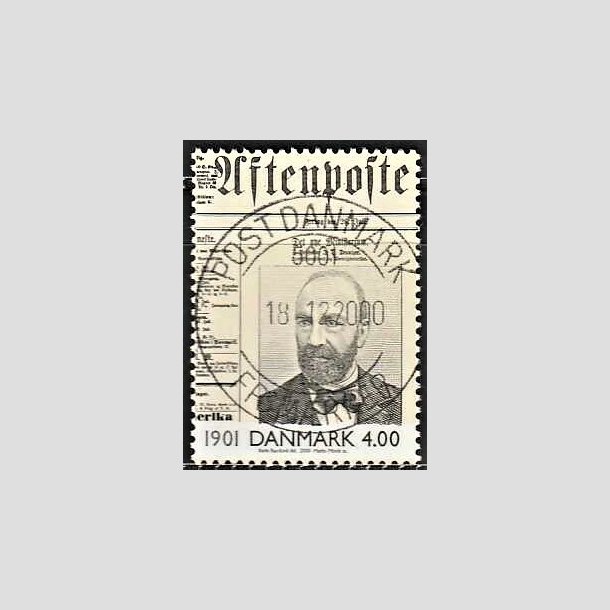 FRIMRKER DANMARK | 2000 - AFA 1235 - 1900-tallet serie 1 - 4,00 Kr. flerfarvet - Pragt Stemplet