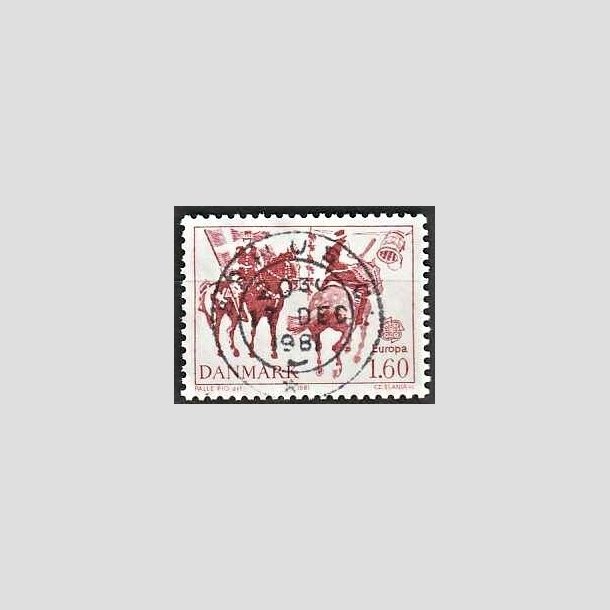 FRIMRKER DANMARK | 1981 - AFA 727 - Folklore - 1,60 Kr. rd - Pragt Stemplet