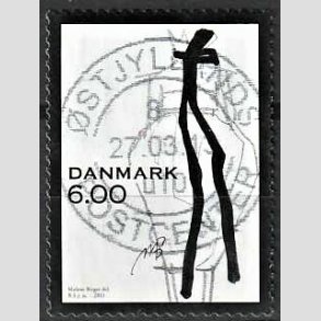 FRIM�RKER DANMARK | 2011 - AFA 1671 - Mode - 6,00 Kr. flerfarvet - Pragt Stemplet