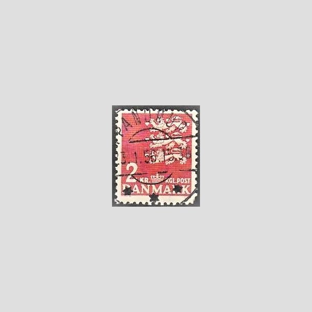 FRIMRKER DANMARK | 1946-47 - AFA 294 - Rigsvben 2 Kr. rd - Lux Stemplet Pandrup