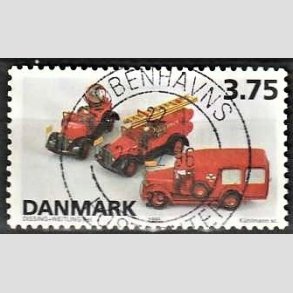 FRIM�RKER DANMARK | 1995 - AFA 1103 - Dansk leget�j - 3,75 Kr. flerfarvet - Pragt Stemplet