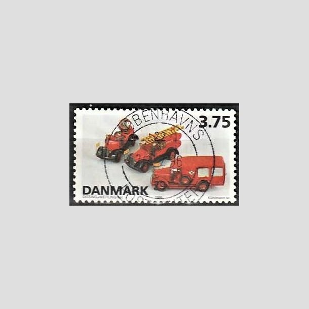 FRIMRKER DANMARK | 1995 - AFA 1103 - Dansk legetj - 3,75 Kr. flerfarvet - Pragt Stemplet