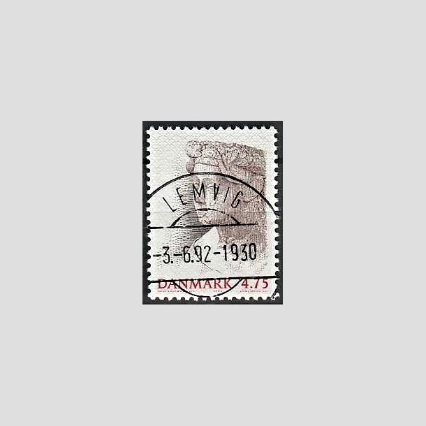 FRIMRKER DANMARK | 1992 - AFA 1012 - Nordia 94 - 4,75 Kr. brun/rd/gr - Pragt Stemplet 