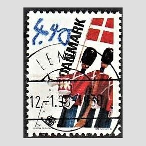 FRIM�RKER DANMARK | 1989 - AFA 939 - Leget�j/Spil for b�rn - 4,40 Kr. flerfarvet - Lux Stemplet