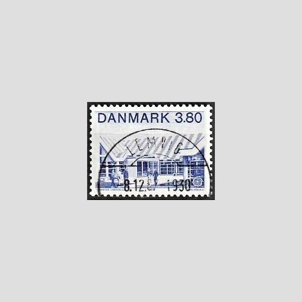 FRIMRKER DANMARK | 1987 - AFA 883 - Europamrker - 3,80 Kr. bl - Pragt Stemplet