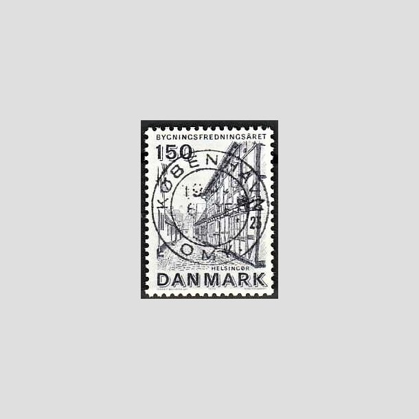 FRIMRKER DANMARK | 1975 - AFA 593 - Bygningsfredning - 150 re blgr - Pragt Stemplet Kbenhavn