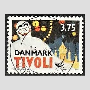 FRIM�RKER DANMARK | 1993 - AFA 1043 - Turisme - 3,75 Kr. flerfarvet - Pragt Stemplet