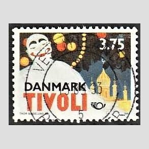 FRIM�RKER DANMARK | 1993 - AFA 1043 - Turisme - 3,75 Kr. flerfarvet - Pragt Stemplet