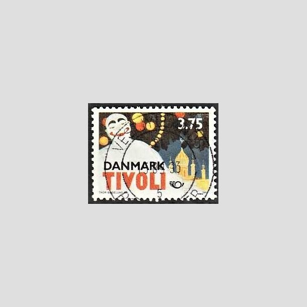 FRIMRKER DANMARK | 1993 - AFA 1043 - Turisme - 3,75 Kr. flerfarvet - Pragt Stemplet