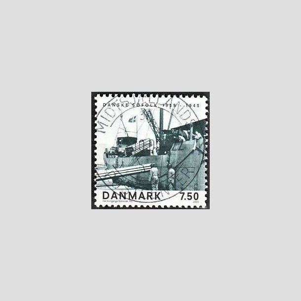 FRIMRKER DANMARK | 2005 - AFA 1436 - Danske sfolk - 7,50 Kr. Avancaj - Pragt Stemplet