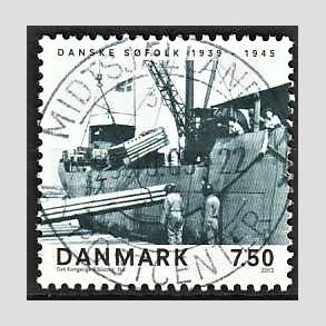 FRIM�RKER DANMARK | 2005 - AFA 1436 - Danske s�folk - 7,50 Kr. Avancaj - Pragt Stemplet