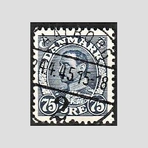 FRIMRKER DANMARK | 1941 - AFA 269 - Chr. X 75 re mrkbl - Pragt Stemplet Aalborg