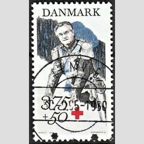 FRIMRKER DANMARK | 1994 - AFA 1069 - Prins Henrik 60 r. - 3,75 Kr. + 50 re flerfarvet - Pragt Stemplet