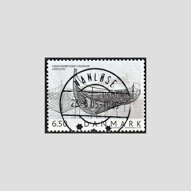 FRIMRKER DANMARK | 2004 - AFA 1402 - Vikingeskibsmuseet - 6,50 Kr. Udstilling - Pragt Stemplet