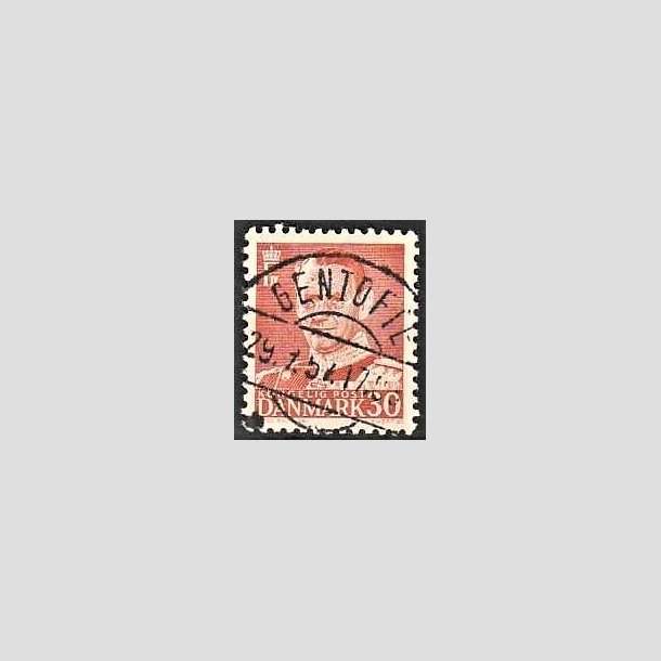 FRIMRKER DANMARK | 1952-53 - AFA 337 - Fr. IX 30 re rd - Lux Stemplet