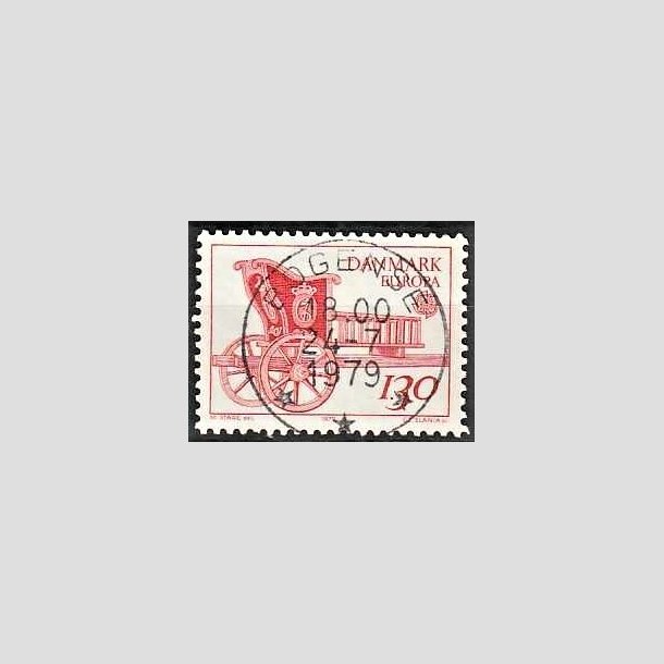 FRIMRKER DANMARK | 1979 - AFA 682 - Europamrker - 1,30 Kr. rd - Lux Stemplet Bogense