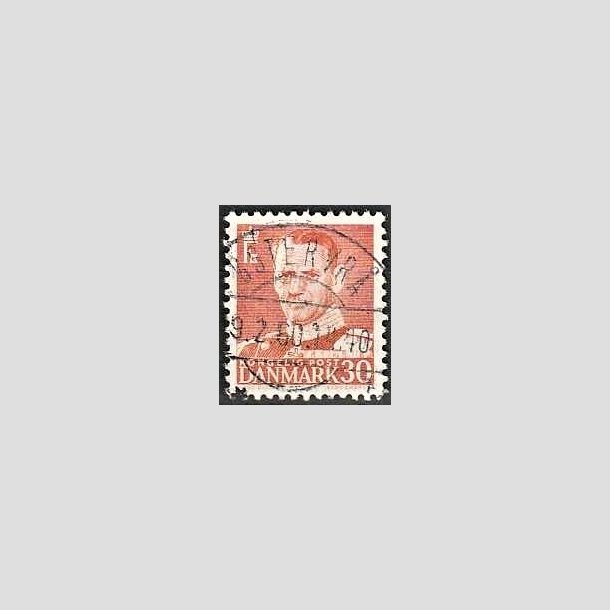 FRIMRKER DANMARK | 1952-53 - AFA 337 - Fr. IX 30 re rd - Lux Stemplet