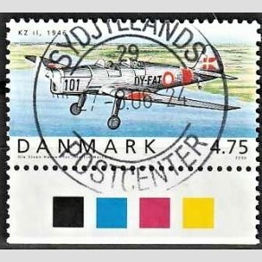 FRIM�RKER DANMARK | 2006 - AFA 1479 - Ellehammer - 4,75 Kr. flerfarvet - Pragt Stemplet