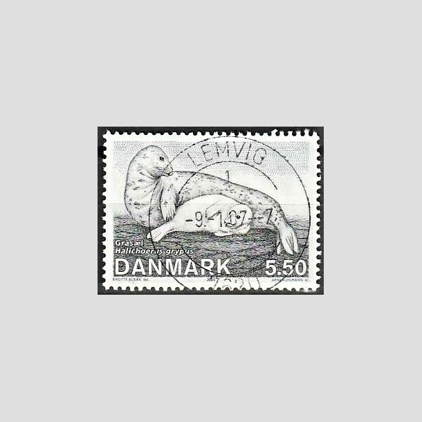 FRIMRKER DANMARK | 2005 - AFA 1452 - Sler i Danmark - 5,50 Kr. grsl - Pragt Stemplet Lemvig