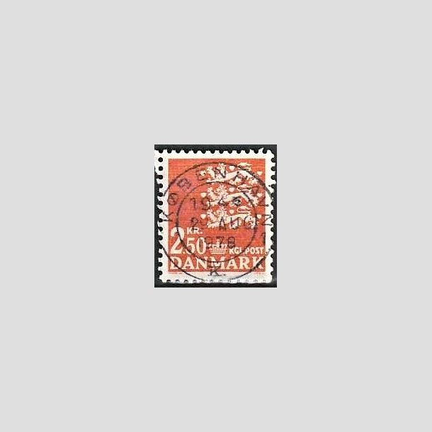 FRIMRKER DANMARK | 1972 - AFA 528 - Rigsvben 2,50 Kr. orange - Lux Stemplet Kbenhavn