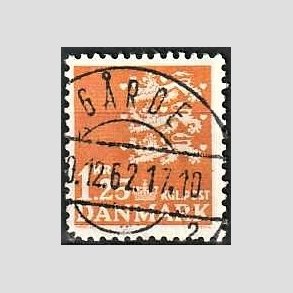 FRIMRKER DANMARK | 1962 - AFA 404 - Rigsvben 1,25 Kr. orange - Lux Stemplet Grde