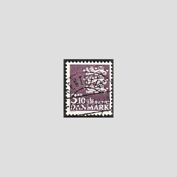 FRIMRKER DANMARK | 1970 - AFA 501 - Rigsvben 3,10 Kr. violet - Pragt Stemplet