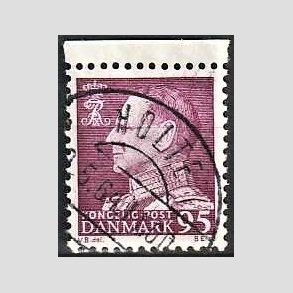 FRIMRKER DANMARK | 1963 - AFA 419 - Fr. IX 95 re mrkrdlilla - Lux Stemplet