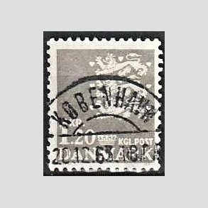 FRIMRKER DANMARK | 1962 - AFA 403 - Rigsvben 1,20 Kr. gr - Lux Stemplet