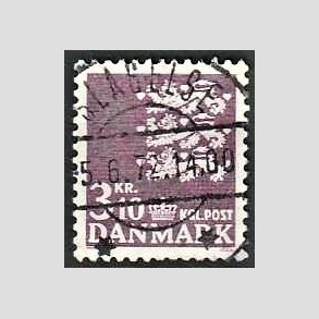 FRIMRKER DANMARK | 1970 - AFA 501 - Rigsvben 3,10 Kr. violet - Pragt Stemplet