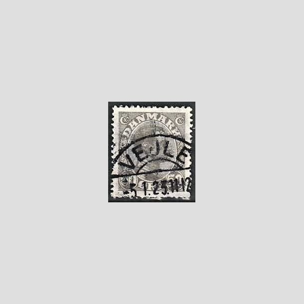 FRIMRKER DANMARK | 1921-22 - AFA 129 - Chr. X 50 re olivengr - Lux Stemplet