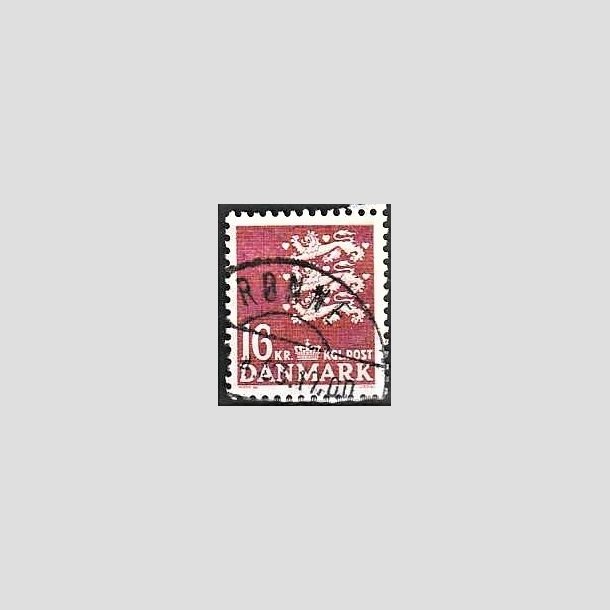 FRIMRKER DANMARK | 1983 - AFA 777 - Rigsvben 16 Kr. matrd - Lux Stemplet