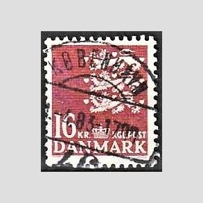 FRIMRKER DANMARK | 1983 - AFA 777 - Rigsvben 16 Kr. matrd - Lux Stemplet