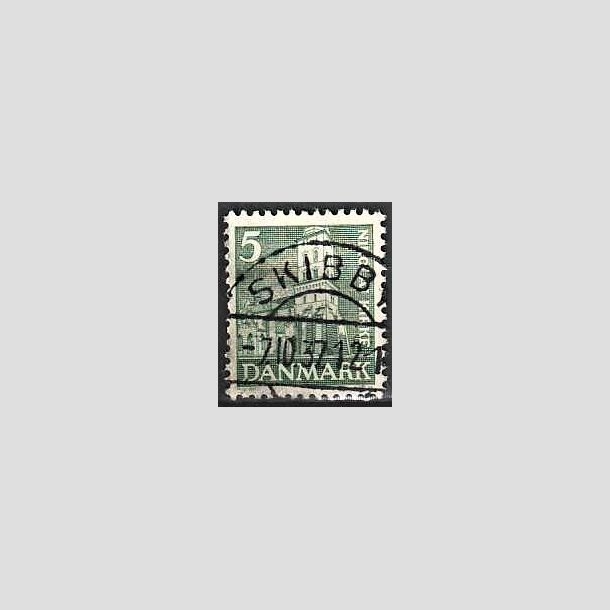 FRIMRKER DANMARK | 1936 - AFA 229 - Reformationen 5 re grn - Lux Stemplet