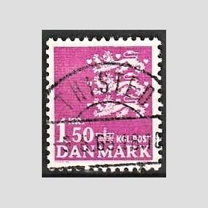 FRIMRKER DANMARK | 1962 - AFA 405 - Rigsvben 1,50 Kr. rdlilla - Lux Stemplet Thisted