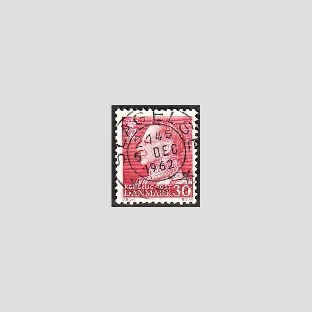 FRIMRKER DANMARK | 1961-62 - AFA 394 - Fr. IX 30 re rd - Lux Stemplet