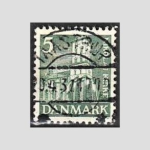 FRIM�RKER DANMARK | 1936 - AFA 229 - Reformationen 5 �re gr�n - Lux Stemplet
