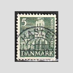 FRIM�RKER DANMARK | 1936 - AFA 229 - Reformationen 5 �re gr�n - Lux Stemplet