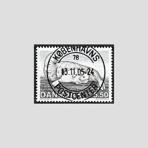 FRIMRKER DANMARK | 2005 - AFA 1452 - Sler i Danmark - 5,50 Kr. grsl - Pragt Stemplet