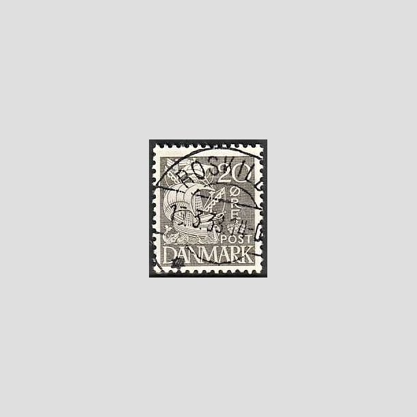 FRIMRKER DANMARK | 1933 - AFA 204 - Karavel 20 re gr Type I - Lux Stemplet