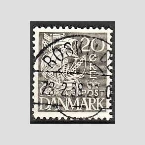 FRIM�RKER DANMARK | 1933 - AFA 204 - Karavel 20 �re gr� Type I - Lux Stemplet