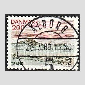 FRIM�RKER DANMARK | 1974 - AFA 570 - Fyn - 120 �re flerfarvet - Pragt Stemplet